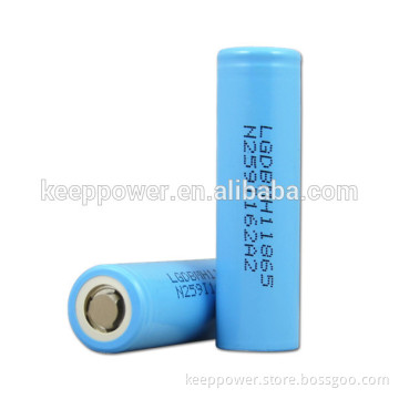 10A discharge 3.6V 3200mAh 18650 high drain li-ion rechargeable battery LG INR18650MH1